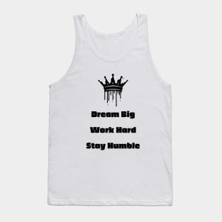 Dreamscape Royale (Black font) Tank Top